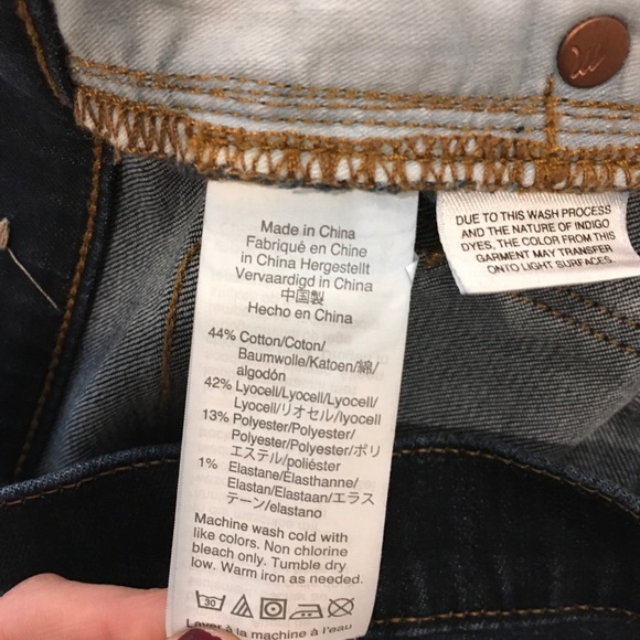 Madewell High-Rise Skinny in Larkspur Wash - Picture 6 of 8